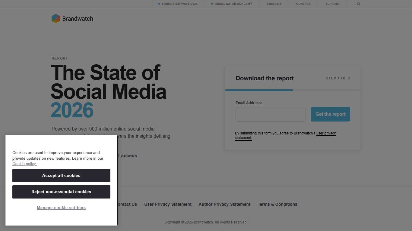 The State of Social Media 2026 Brandwatch